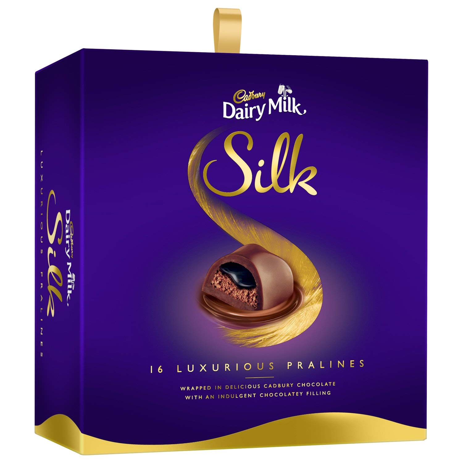 Cadbury Dairy Milk Silk Pralines Chocolate Gift Box, 160g