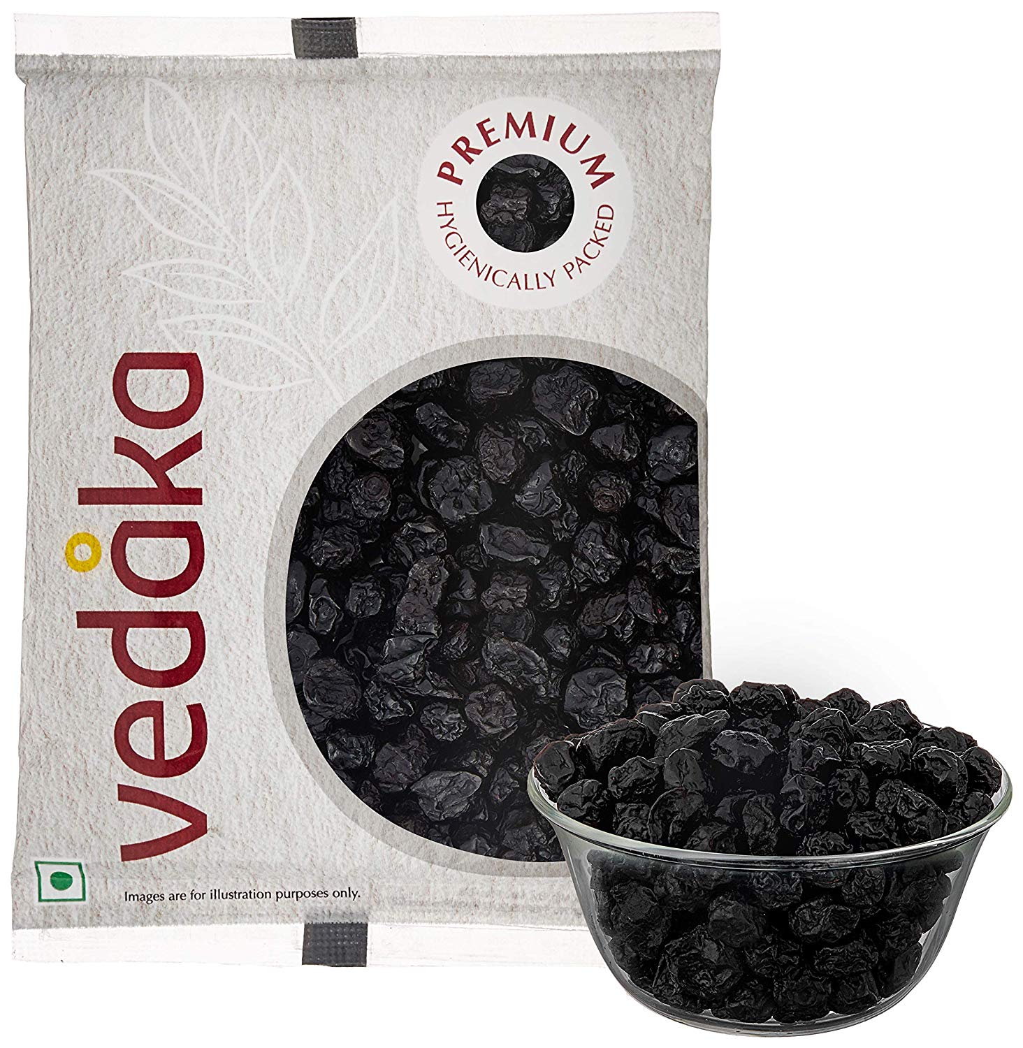 Vedaka Premium Whole Candied Blueberries, 200g